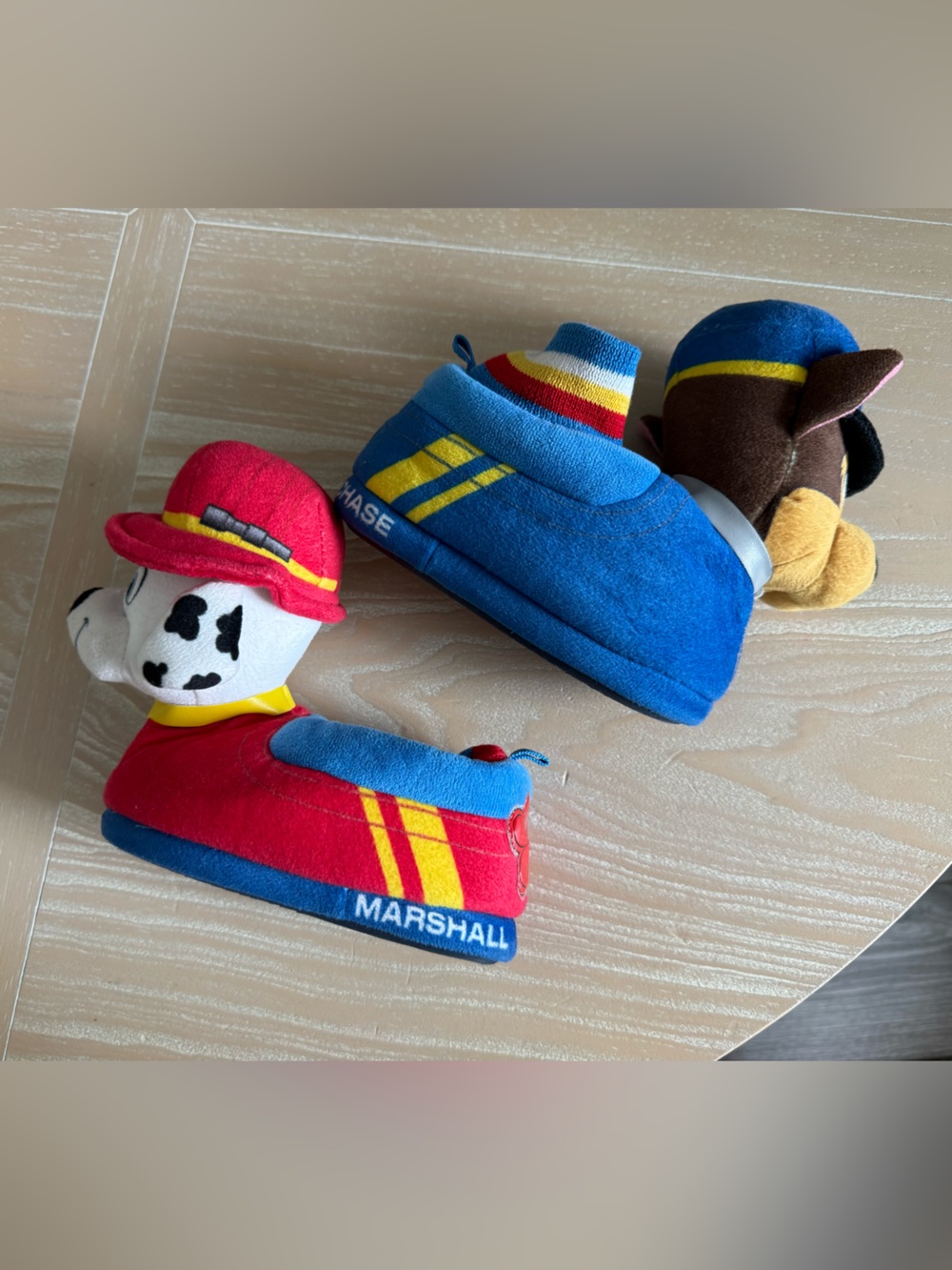 Paw Patrol|Baby/toddler gender neutral Plush Character Slipper shoes•••5-6,CUTE